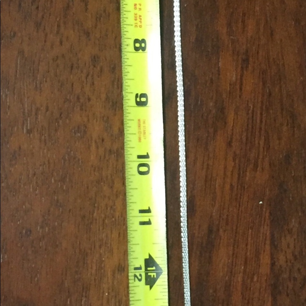 NWOT Silver Rope Chain - Picture 3 of 5